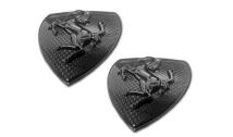 Carbon Fibre Fender Shields (Black)